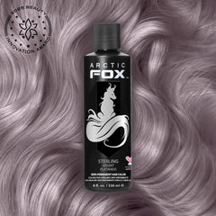 ARCTIC FOX Sterling mixing warmer tones to create smoky custom color