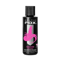 ARCTIC FOX Virgin Pink bottle pour shows vibrant magenta color
