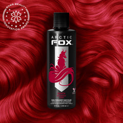 ARCTIC FOX Wrath bottle pour demonstrating easy application and flow.