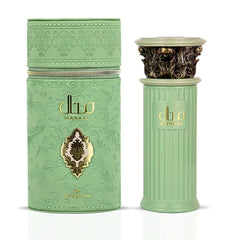 Manaal bottle viewed from top, premium gift-ready presentation
