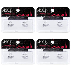 Ardell Accent Half Lashes 318 outer-edge for subtle cat-eye and everyday glamour