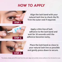 Ardell Pestañas Demi Wispies reutilizables de alta calidad para ahorro y usos múltiples.