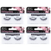 Ardell Baby Wispies Black 4 Pack closeup for natural, fluffy daytime lashes