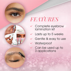Ardell Brow Lamination Kit nourishing oil conditions brows for healthy shine