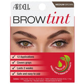 Ardell kit tinte cejas marrón medio para definición natural.