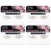 Ardell Demi Wispies Brown packaging shows a four-pack for easy daily wear.