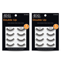 Ardell Double Up Wispies pack-front shows dramatic volume for bold night looks.