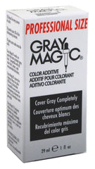 Ardell Gray Magic Bottle pour shows simple gray color additive for vibrant, lasting shade.