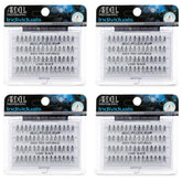 Ardell Long Black Individual Lashes with Knot-Free Invisiband for natural-looking volume and easy application.