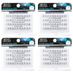 Ardell Individuals Medium Black lashes in pack show natural volume for everyday wear