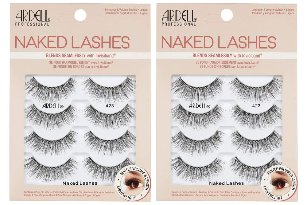 Ardell Naked Lashes #423 offer a natural everyday look