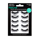 Ardell Natural 101 Demi Black lashes closeup—lightweight wear for daily elegance.
