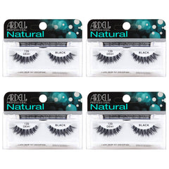 Ardell Natural Lashes 120 Black pack front view for easy everyday glam