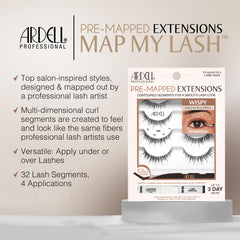 Ardell Pre-Mapped Eyelash Extensions Kit remover for safe lash cleansing