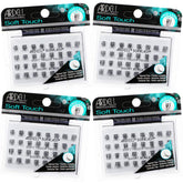 Ardell Soft Touch Trios short black lash individuals pack delivers natural-look volume for daily wear.