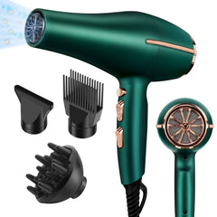 ARDIRO 2000W hair dryer front view shows strong airflow for fast, efficient drying.