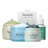 Arencia Glass Skin Renewal Set packshot shows full system for radiant complexion.
