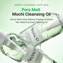ARENCIA Pore Melt Mochi pump bottle enables easy, mess-free application for daily use