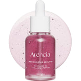 Arencia Red Collagen + Peptide Smoothie Serum bottle close-up for radiant texture.