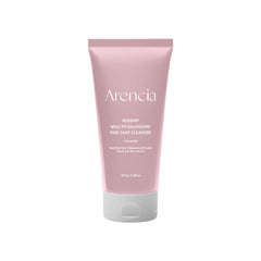 ARENCIA Rosehip Rice Cake Cleanser bottle pour for gentle everyday cleansing