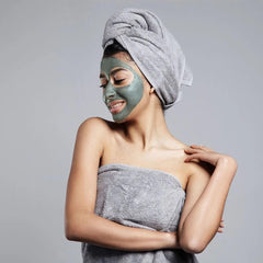 Argiletz Green Clay sun-dried process close-up preserves natural minerals for skincare.