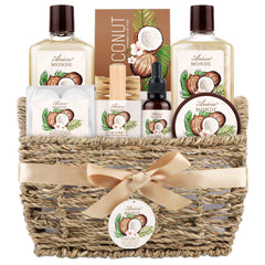 ArioseMonde bath gift set coconut box highlights at-home spa indulgence