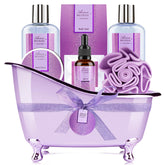 ArioseMonde lavender bath set box — premium spa gift for relaxation.
