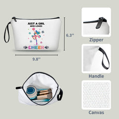 ARIOSEY Cheer Makeup Bag durable reinforced canvas for daily travel