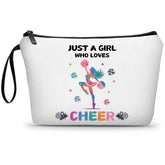ARIOSEY Cheer Makeup Bag front view with dual-sided print for stylish gifting