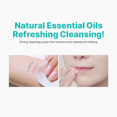 Ariul Purefull pads with dual-textured design for hydrating cleanse around delicate eye area.