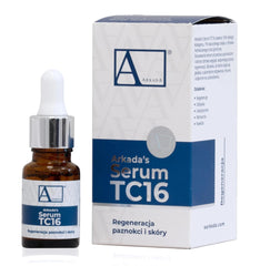 ARKADA Natura Resort AMAZON TC16 Serum bottle closeup, ideal for daily hydration.