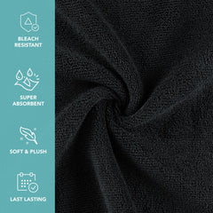 Arkwright bleach-proof towels folded, showcasing soft microfiber and absorbency
