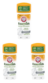 Arm & Hammer Essentials Unscented deodorant packaging highlights aluminum-free formula.