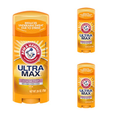 Arm & Hammer deodorant oval solid, powder-fresh scent promotes daily dryness.