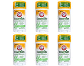 Arm & Hammer Essentials Natural Deodorant Fresh stick 6-pack keeps underarms odor-free all day.