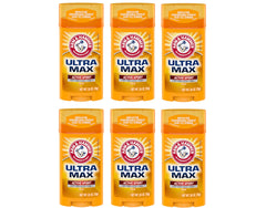 Arm & Hammer Ultramax Active Sport deodorant stick closeup with long-lasting protection