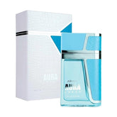 Armaf Aura Fresh bottle front view for men, premium woody aroma.