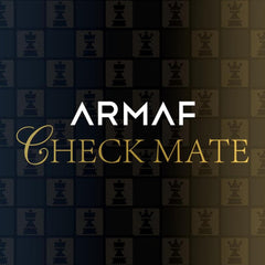 Armaf Checkmate King scent ambience image evokes date-night vibe and gourmand profile