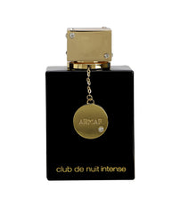 Armaf Club De Nuit Intense Woman bottle top notes image highlights rose and saffron for a radiant entrance