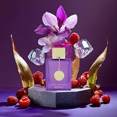 Armaf Club De Nuit Maleka bottle on vanity suggests fresh confidence for day-to-evening transitions.