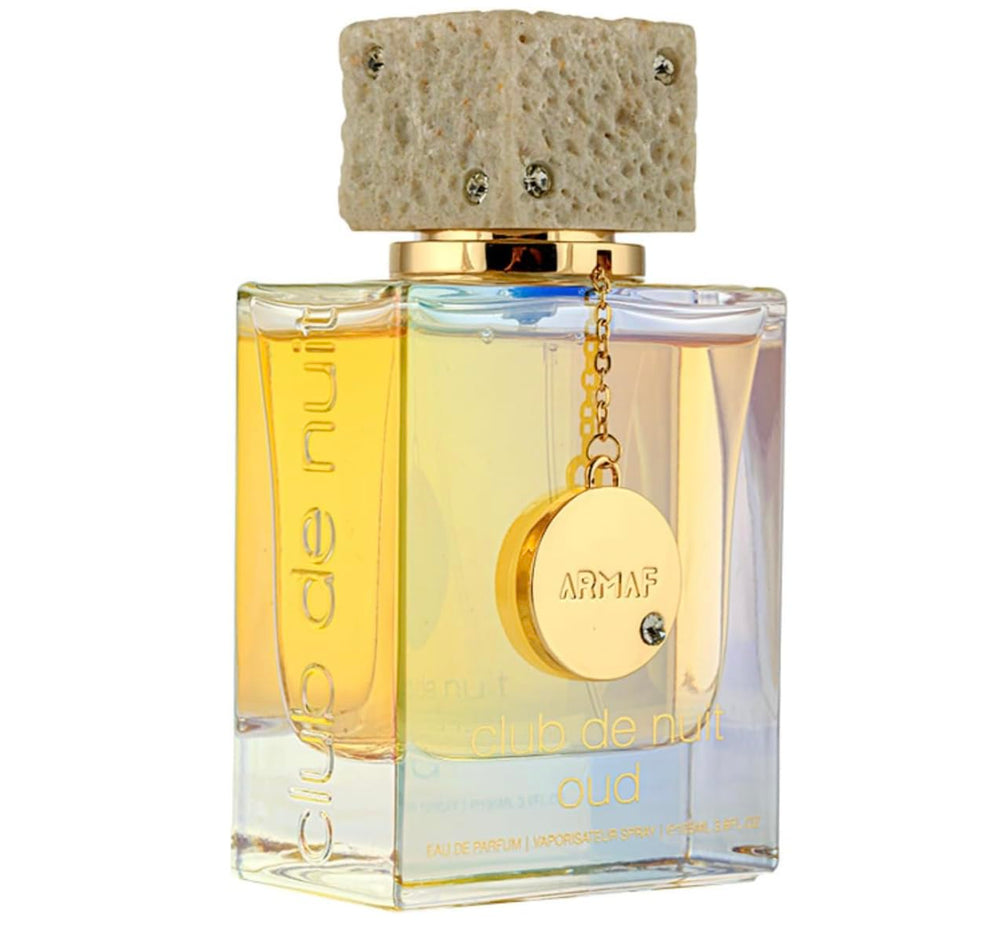 Armaf Club De Nuit Oud bottle front view for daily elegance