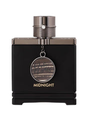 Armaf Dubai Nights Midnight for Men bottle-pour shows a bold evening fragrance to wear