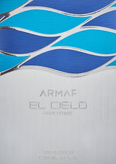 Armaf El Cielo for Men packaging showing premium scent experience
