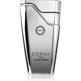 Armaf Eternia for Man bottle highlights a lasting oriental spicy fragrance
