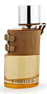 Armaf Hunter for Men EDT bottle front showing premium masculine design for versatile wear.