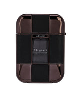 Armaf Legesi bottle close-up showcases refined design for everyday confidence and daytime wear.