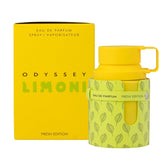 ARMAF Odyssey Limoni Fresh Edition bottle for daytime citrus wear