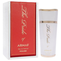 The Pride Rouge top notes graphic with jasmine and saffron