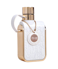 Armaf Tag Her base notes snapshot emphasizes vanilla musk and caramel for warmth