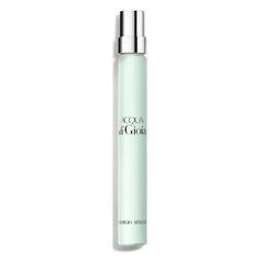 Armani Beauty Acqua di Gioia bottle front shows a fresh oceanic fragrance for daily wear.